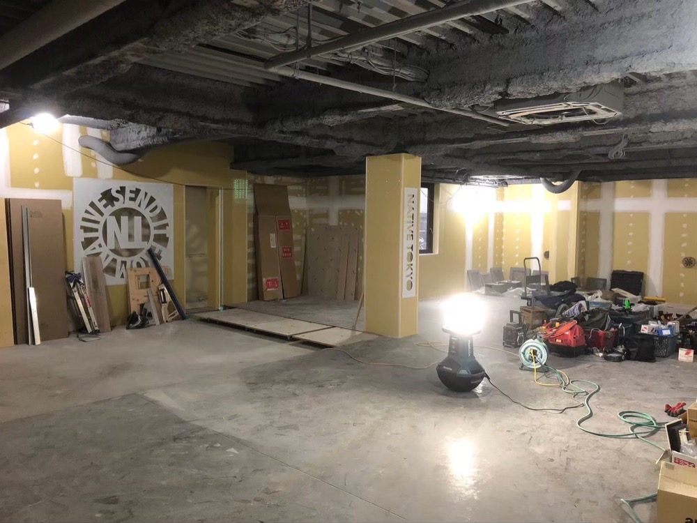 ダンススタジオ工事 施工前