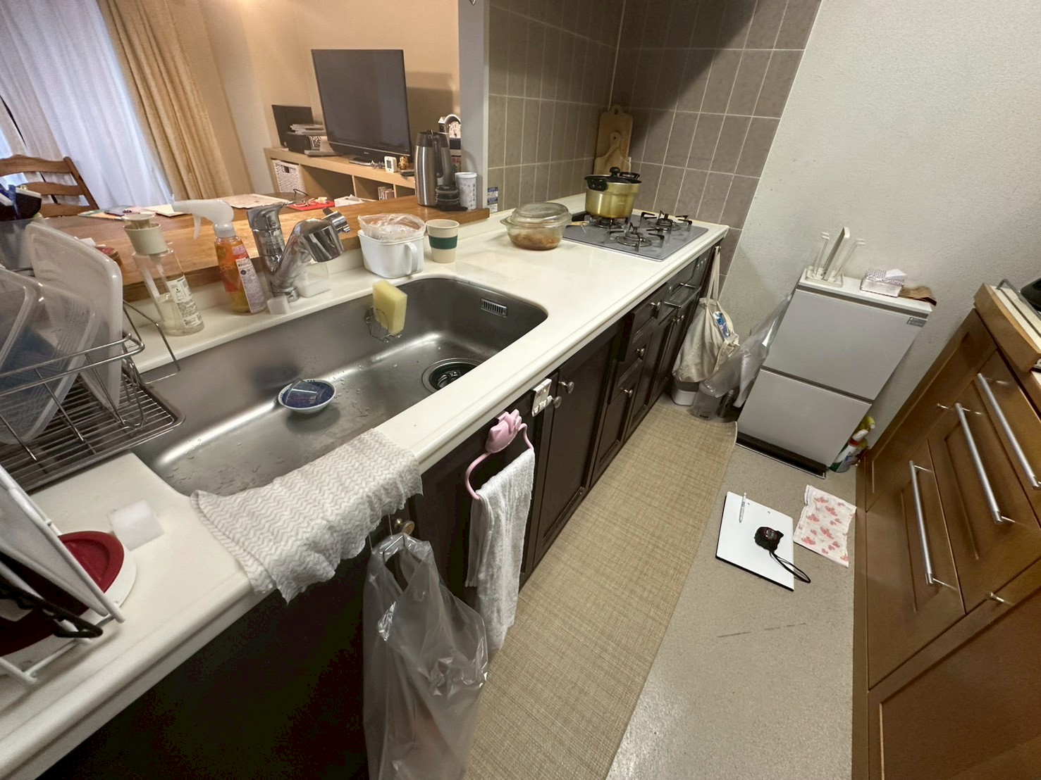 キッチン交換工事 施工前